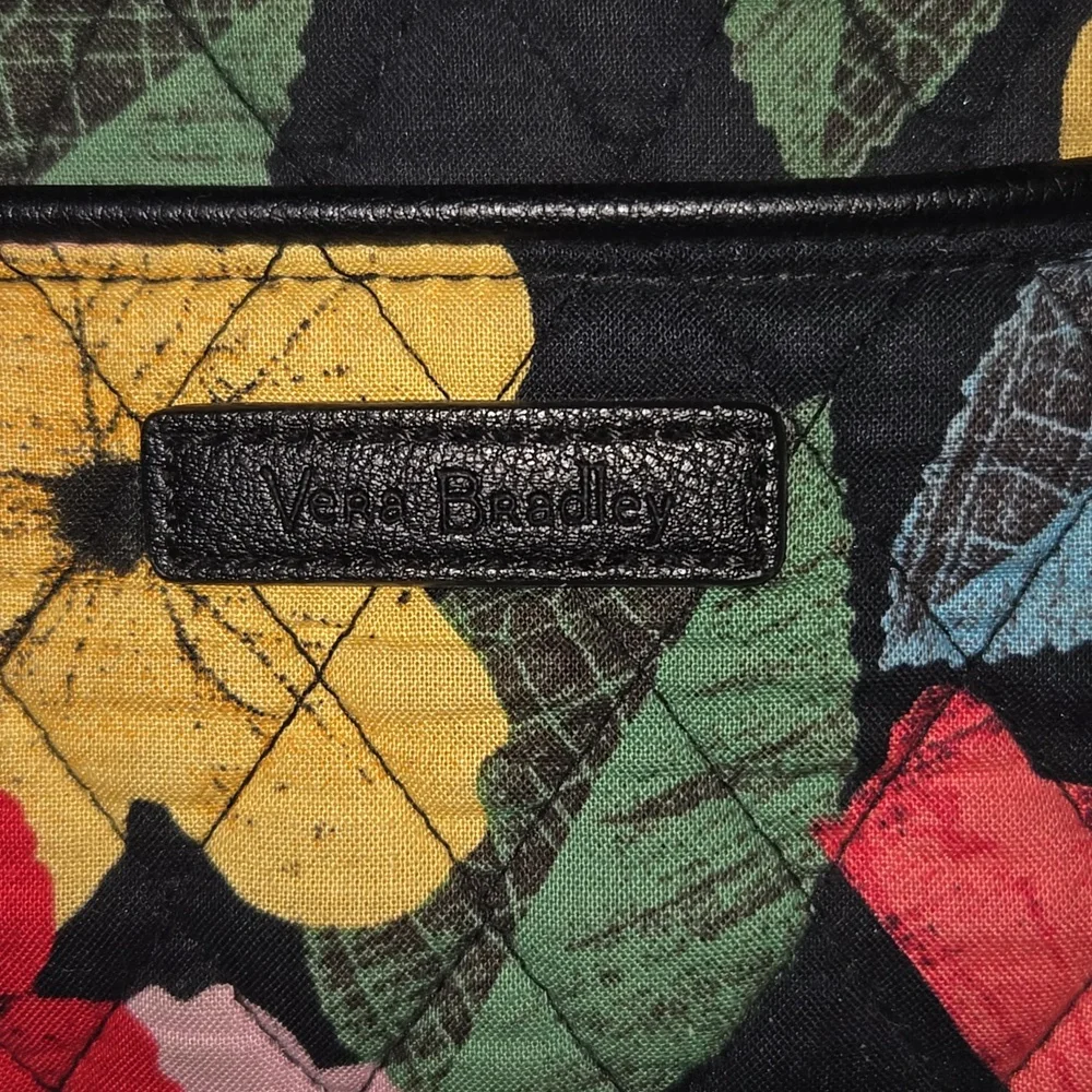 Floral Black Handbag,  Vera Bradley - Picture 3 of 8